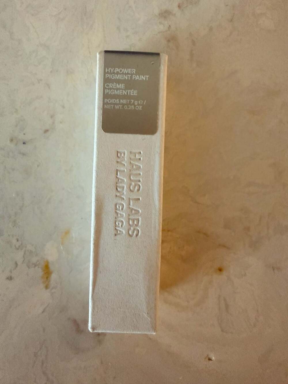 Haus Labs by Lady Gaga Hy-Power Eye, Cheek & Lip Pigment Paint silver shimmer